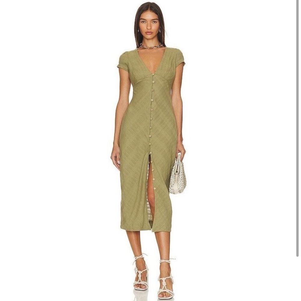 Free People New In Town Midi Dress